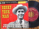 Rare JOHNNY HORTON  Honkey-Tonk Man  Columbia EP B-2130 w/One Woman Man VG/NM-