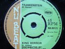 REGGAE - KING HORROR - (LAUREL AITKEN) FRANKENSTEIN - NU BEAT EX+ 7
