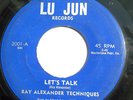FUNK SOUL 45-RAY ALEXANDER TECHNIQUES-LET'S TALK