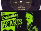 THE EXPLODING HEARTS Modern Kicks/Busy Signals Green Sleeve-Purple Vinyl P.R. 47
