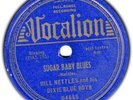 BILL NETTLES & DIXIE BLUE BOYS 1938 Western Swing 78 Sugar Baby Blues DAL