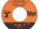 Funk Soul 45: JOSEPH HENRY on Desco 1009 (1998)
