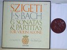 Joseph Szigeti BACH 6 Sonatas & Partitas - Vanguard BG 627/9