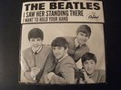 THE BEATLES I SAW HER STANDING THERE 45 CAPITOL 5112 WITH PICTURE SLEEVE 1ST PRE