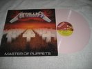 METALLICA - Master Of Puppets - Rare Orig 1986 Music For Nations PINK Vinyl LP