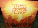 NUCLEAR ASSAULT GAME OVER LP COMBAT REC 1ST PRESS 1986 OOP HTF ANTHRAX SOD MOD