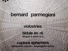 BERNARD PARMEGIANI/ DEVY ERLIH Bidule en Ré EXPERIMENTAL PROSPECTIVE LP