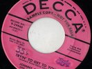 DECCA rockabilly DEMO 45  JOHNNY CARROLL - Rock N Roll Ruby  NICE