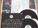 STAR WARS ORIGINAL SOUNDTRACK 2 LP John Williams + Insert & GIANT POSTER Superb