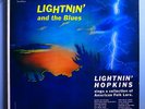 LIGHTNIN' HOPKINS & BLUES INSANELY RARE ORIG '57 HERALD MONO LP BLACK LBL BEAUTY