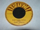 1956 CARL PERKINS BLUE SUEDE SHOES #2 SUN 45 RPM RECORD