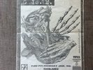 GISM - ORIGINAL  FLYER FROM TOKYO 1993 - lp cd death side gauze lip cream