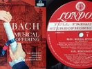 KARL MUNCHINGER / Bach Musical Offering / UK DECCA-LONDON FFSS WB BB CS6142