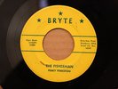 PINKY PINKSTON I Want To Go Back Home *FISHERMAN* Rare ROCKABILLY 45 BRYTE 80080