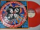 KISS ROCK AND ROLL OVER  ALBUM SIGNED RED  VINYL  RECORD