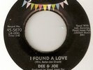 NORTHERN SOUL DEE & JOE I FOUND A LOVE / WHO IS IT GONNA BE DETROIT  45 hear
