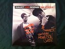 DIALECT AND DESPAIR - THE VORTEX - 2LP (2010) SIGNED - OZ HIP HOP