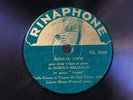 Milhaud Sonata for 2 Violins & Piano RARE Rinaphone #5