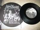 NUNSLAUGHTER-rotting 1987 REHEARSAL  LIMITED TO 100  COPIES 7'' VINYL