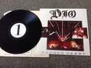 Dio- Sacred Heart White Label Vinly Lp Promo Copy