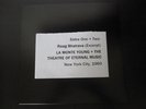 La Monte Young Theatre Of Eternal Music Raag Bhairava excerpt 1960 fluxus