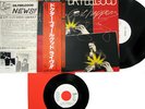 DR.FEELGOOD-AS IT HAPPENS-JAPAN ISSUE PROMO WHITE LABEL +OBI, 7' EP, PROMO SHEET
