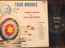 Todd Rhodes R&B LP (King 658) Dance Music that Hits the Spot     VG++ VERY NICE