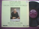 PHILIPS Hifi StereO DVORAK Symphony no. 5 WALTER, Columbia Symp. Orchestra, NM