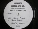 1971 RARE DAVID CROSBY TEST PRESSING 