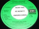 CHUCK JACKSON WAITING IN VAIN & I WANNA GIVE YOU SOME LOVE 1980 MODERN SOUL