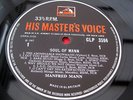 Manfred Mann SOUL OF MANN UK LP VERY 1ST HMV 1G / 1G PLAYS 100% EXCELLENT PLUS