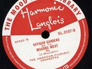 78 rpm MOOD MUSIC LIBRARY 0107 J. Shaindlin SKATING QUEEN / ALGERIA PRELUDE