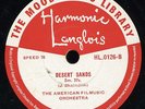 78 rpm MOOD MUSIC LIBRARY 0126 J. Shaindlin DESERT SANDS / MONASTERY GARDENS