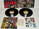KISS ALIVE II 2x Lp ALL INSERTS W/ TATTOO SHEET POSTER BOOKLET ORDER FORM EX NM