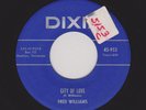 STARDAY Custom Rockabilly FRED WILLIAMS City Of Love DIXIE 952 M- HEAR IT NOW