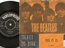 THE BEATLES TICKET TO RIDE NORWAY 45+PS 1965