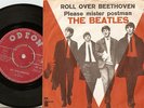 THE BEATLES ROLL OVER BEETHOVEN NORWAY DANISH 45+PS 1964 RED NORWEGIAN LABEL