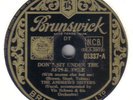 ANDREWS SISTERS - Don't Sit Under The Apple Tree / Tica-Ti, Tica-Ta 78 rpm disc