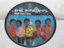 MICHAEL JACKSON PICTURE DISC WALK RIGHT NIGHT LP SMILE PROMO