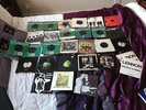 The Beatles, Lennon, Wings, seven 7 inch singles, vinyl, 45 rpm