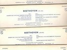 5lp minigroove A01196-01200L beethoven budapest string quartet ex+/nm cv ex+