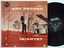 ART PEPPER QUARTET TAMPA RS-1001 DG MONO ORIG LP VG++ WAX