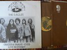 RARE THE EAGLES 2 lp CRAZED & SNAKES-EYED no TMOQ lb LIVE @ SYDNEY alt cvr SODD