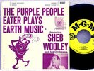 SHEB WOOLEY -  Purple People Eater Plays Earth Music *orig. USA EP *NEARMINT