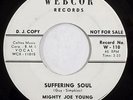 MIGHTY JOE YOUNG popcorn northern soul 45 * HEAR * WEBCOR 110 Suffering Soul