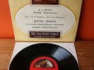 HMV BLP 1070 Orig 1st R/G J.S. Bach Violin Conceros 1 & 2 Heifetz LAPO Wallenste