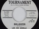R&B Popcorn Tittyshaker 45 LES DE MERLE Bulldozer TOURNAMENT DJ HEAR