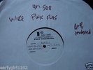 WIRE PINK FLAG 180 gm WHITE LABEL TEST PRESSING LP 4M 508
