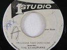 Reggae 45 ETHIOPIANS / JACKIE MITTOO I'm Gonna Take Over Now on Studio 1 VG++