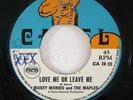 Reggae 45 MONTY MORRIS & THE MAPLES Love Me Or Leave Me / No More Tear Drops NM